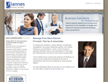 Tablet Screenshot of flannesandassociates.com